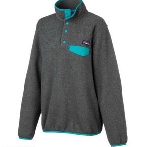 Patagonia Synchilla Lightweight Snap-T Fleece Nickel/Epic Blue